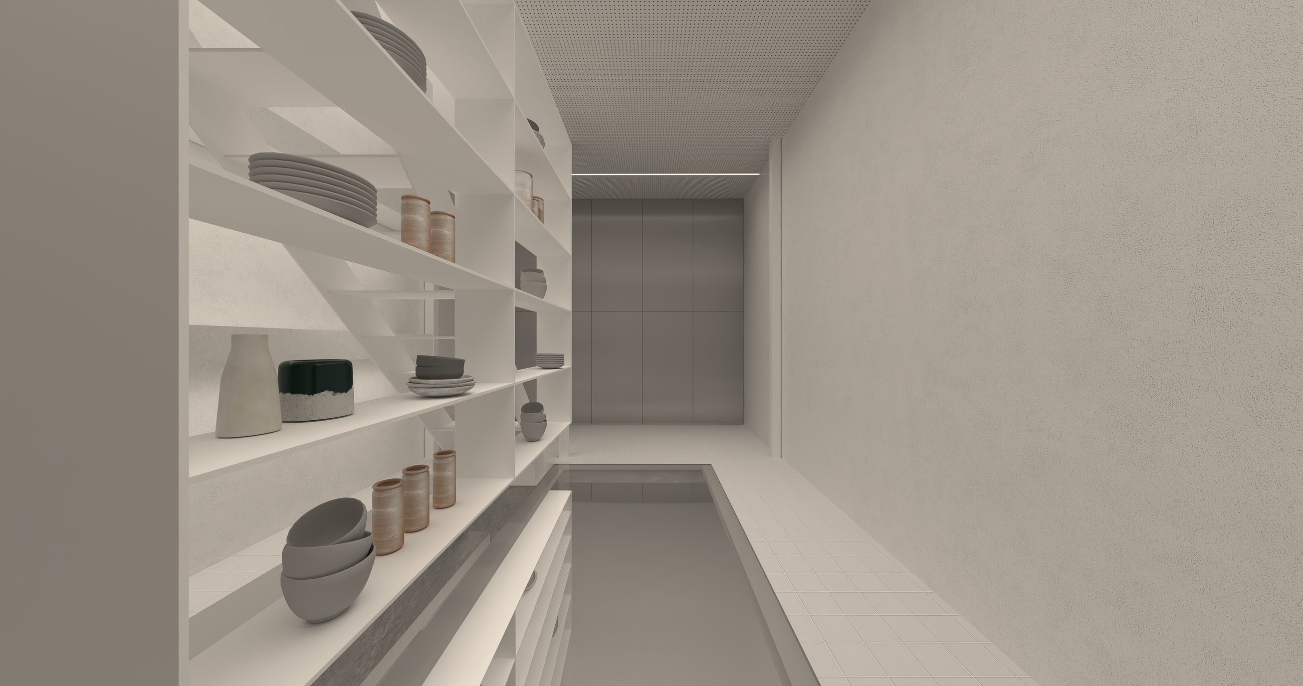 Showroom aukštas H4 galerijoje
